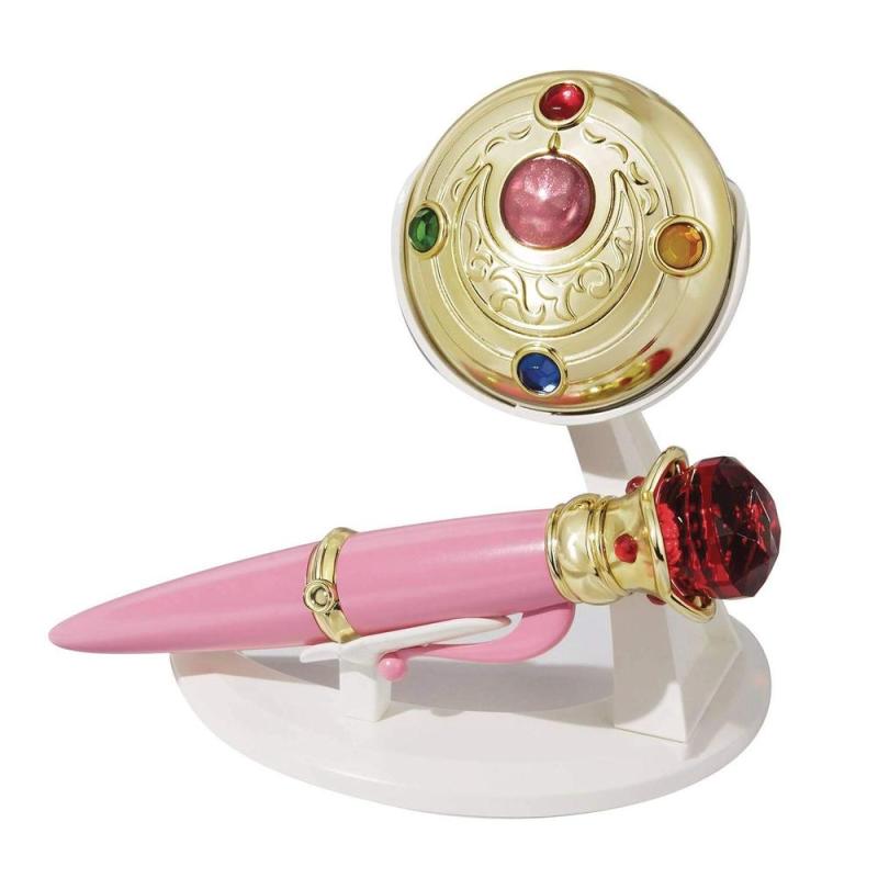 Replica tamashii nations transformation brooch & disguise pen set brilliant color edition 65 - 16 cm sailor moon