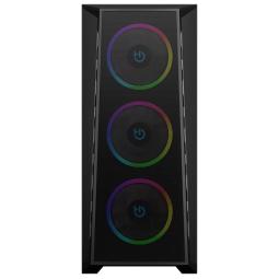 Caja ordenador gaming hiditec e - atx mh12 metal mesh argb cristal templado negro