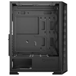 Caja ordenador gaming hiditec e - atx mh12 metal mesh argb cristal templado negro