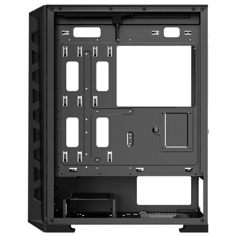 Caja ordenador gaming hiditec e - atx mh12 metal mesh argb cristal templado negro