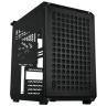 Caja ordenador gaming coolermaster qube 500 flatpack atx cristal templado negro