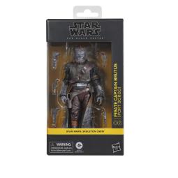 Figura hasbro star wars the black series pirate captain brutus (port borgo)