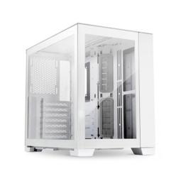 Caja ordenador gaming lian li pc - o11 dynamic mini atx cristal templado blanco