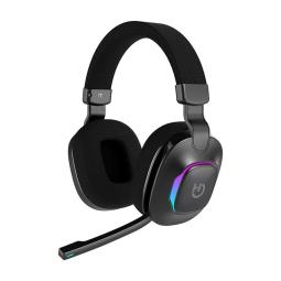 Auriculares gaming hiditec vortex argb inalambrico negro