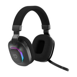 Auriculares gaming hiditec vortex argb inalambrico negro