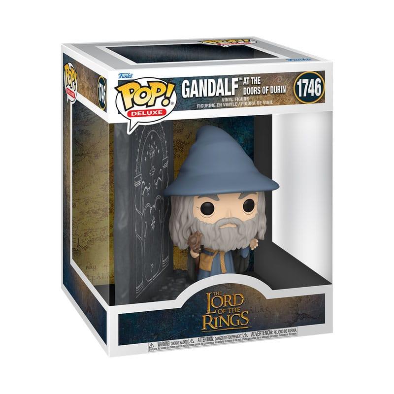 Funko pop deluxe el señor de los anillos gandalf doors of durin