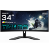 Monitor gaming gigabyte g34wqcp 34pulgadas 3440x1440 va 1500r