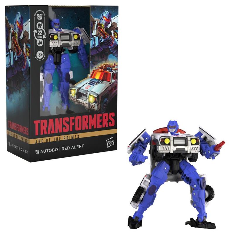 Figura hasbro transformers age of the primes autobot red alert