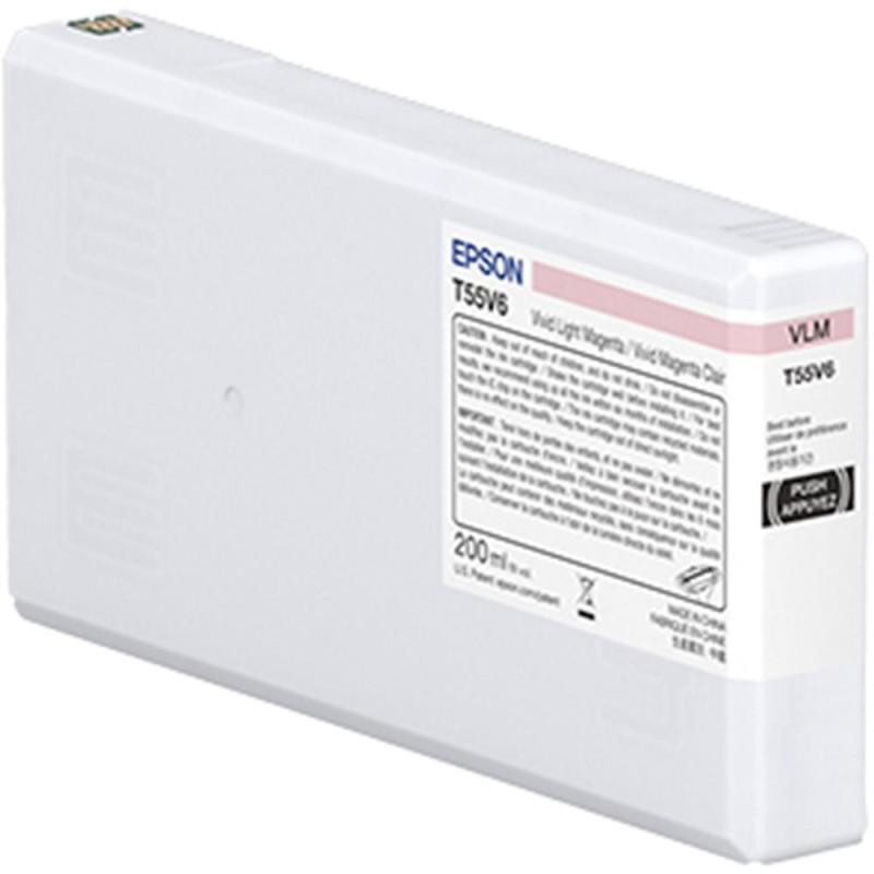 Cartucho tinta epson t55w6 light magenta