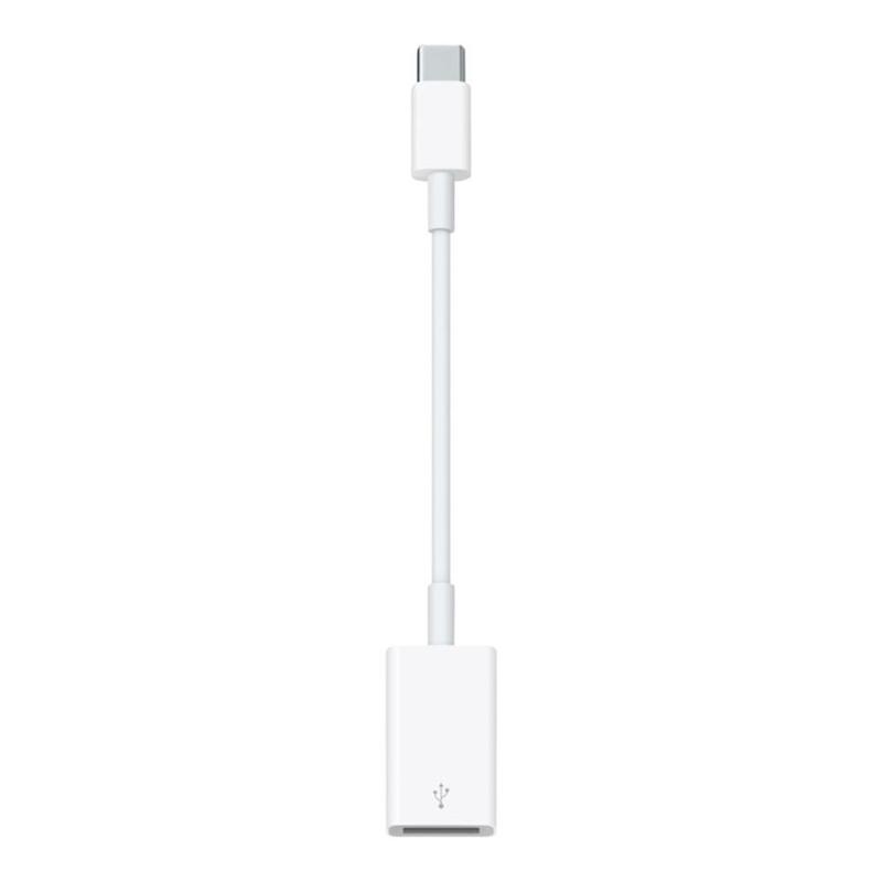 Cable usb tipo c a usb tipo a apple macho - hembra - blanco