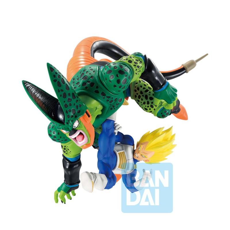 Figura ichibansho dragon ball dragon history ii vegeta vs. cell