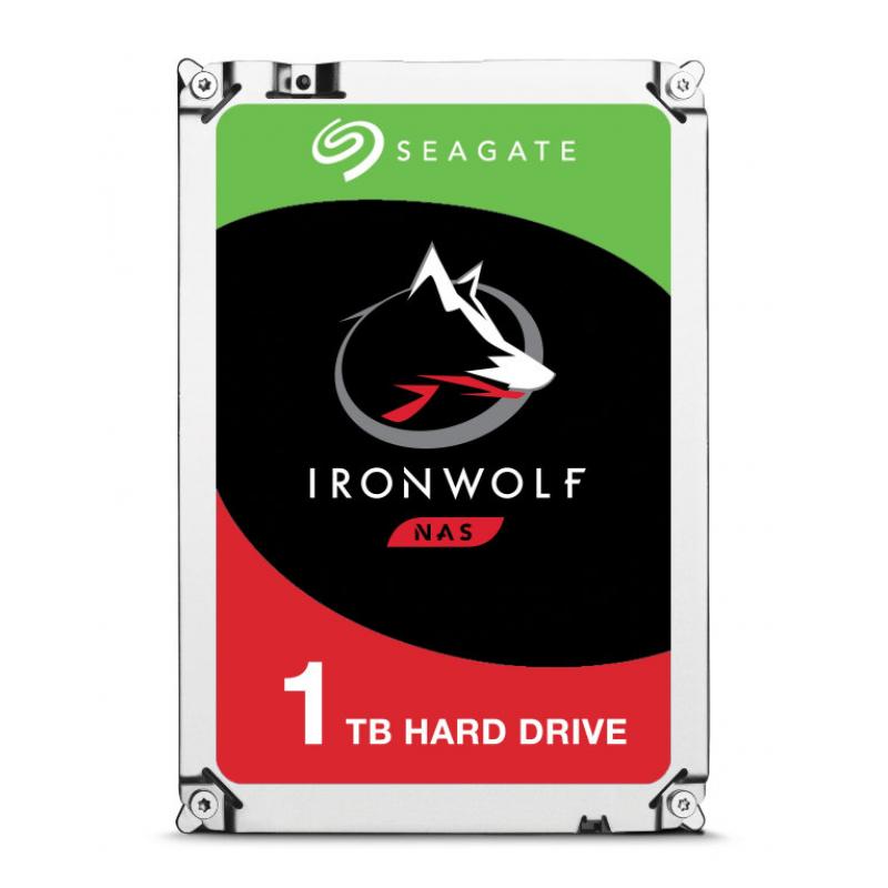 Disco duro interno hdd seagate ironwolf 1tb sata3 64mb - Imagen 1