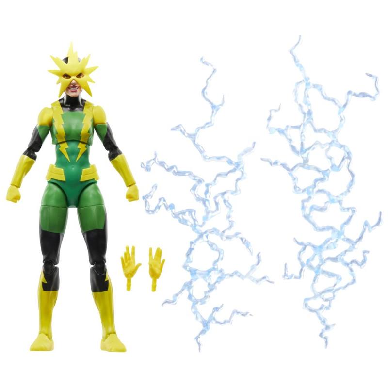 Figura hasbro marvel legends series spider - man electro (francine frye)