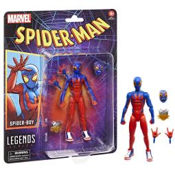 Figura hasbro marvel legends series spider - man spider - boy