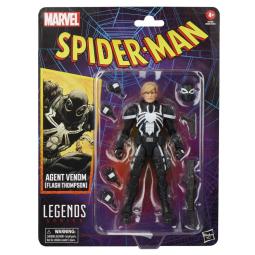 Figura hasbro marvel legends series spider - man agent venom (flash thompson)