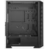 Caja ordenador gaming hiditec mh12 atx argb cristal templado negro