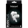 Auriculares bluetooth intenso buds plus tws anc+enc blanco