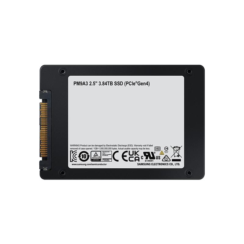 Disco duro interno solido ssd samsung mz - ql23t800 - 3.84tb - 2.5pulgadas - pci express 4.0