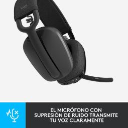 Auriculares logitech zone vibe 100 inalambrico negro