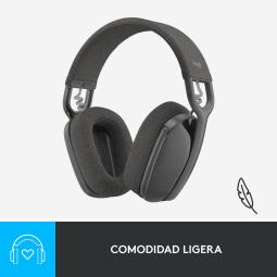 Auriculares logitech zone vibe 100 inalambrico negro