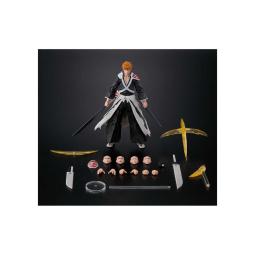 Ichigo kurosaki dual zangetsu ver. fig. 155 cm bleach sh figuarts