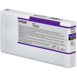 Cartucho tinta epson t913d violeta 200ml