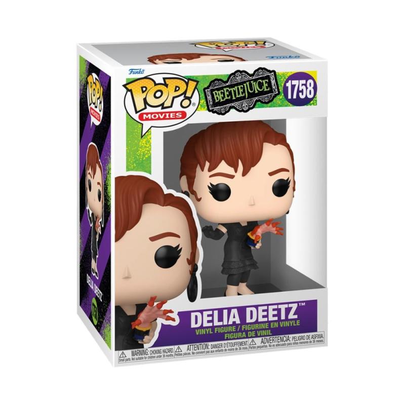 Funko pop bj s3 beetlejuice - delia deetz