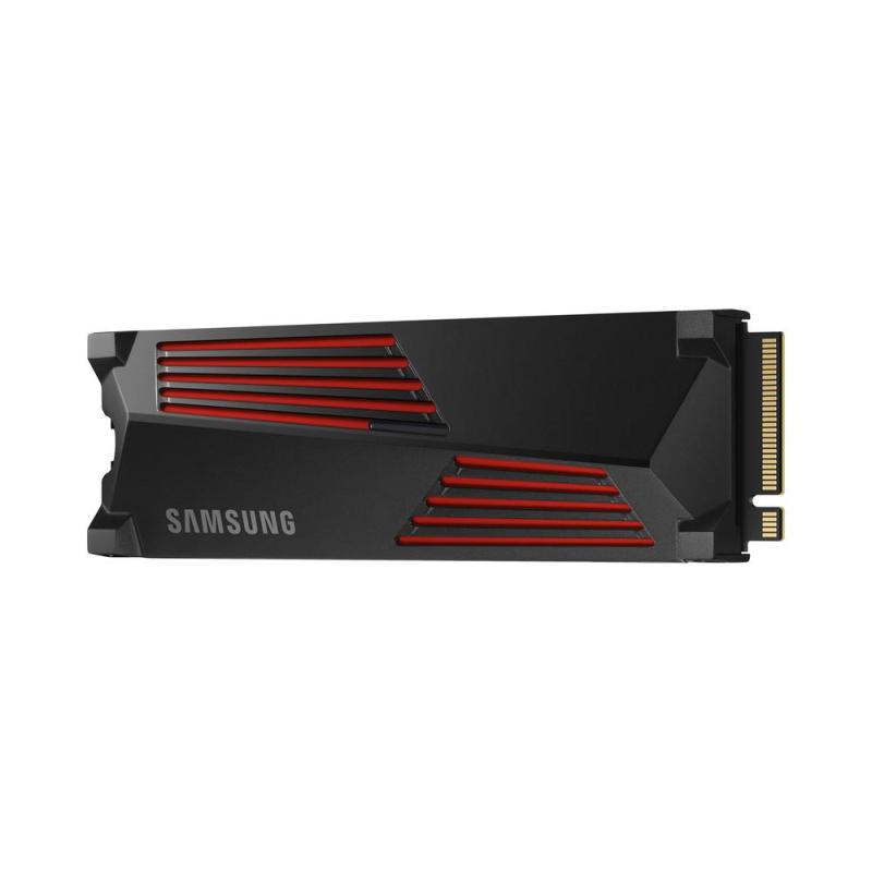 Disco duro interno solido ssd samsung 990 pro heatsink 2tb pcie 4.0 nvme