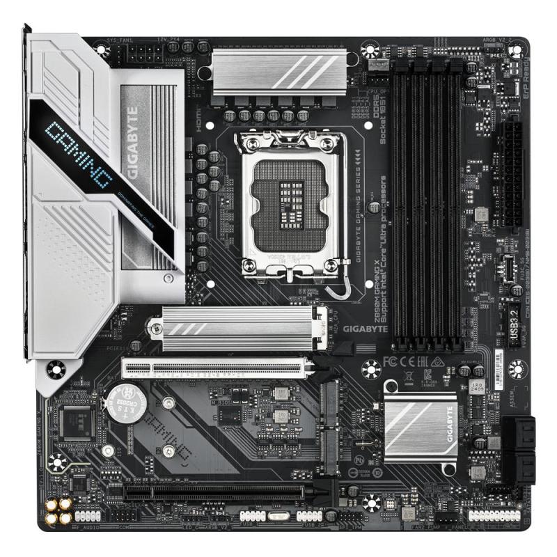 Placa base gigabyte z890m gaming x 1851 matx - 4x ddr5