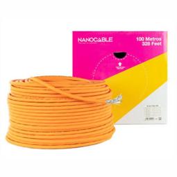 Bobina cable red lszh cat7 rj45 nanocable 100m awg23