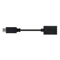 Cable usb tipo c a usb 2.0 nanocable 0.15m - macho - hembra - negro