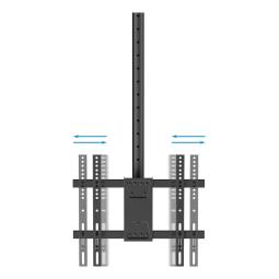 Soporte techo tooq vesa hasta 75pulgadas 400x400mm max 60kg