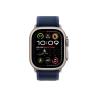 Smartwatch apple watch ultra 2 gps + cell 49mm natural titanium case blue trail loop m - l