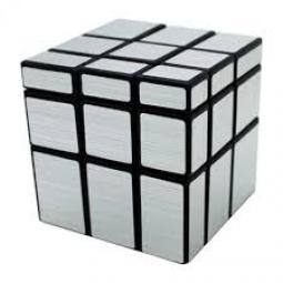 Cubo de rubik qiyi mirror 3x3 plata - Imagen 1