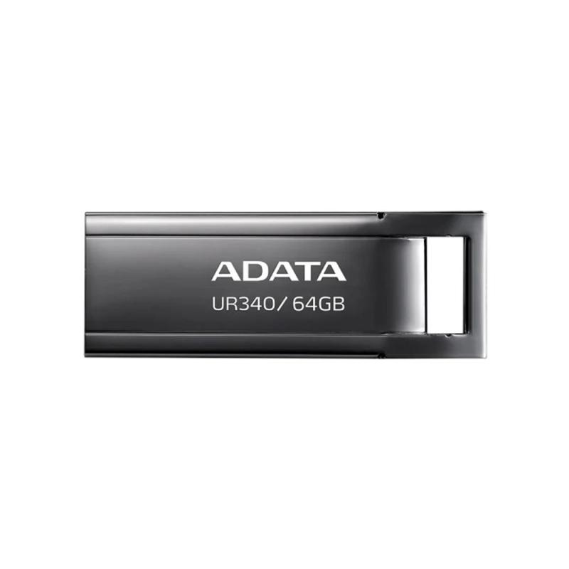 Memoria usb 3.2 adata ur340 64gb negro metalico