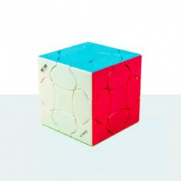 Cubo de rubik qiyi fluffy 3x3 stickerless - Imagen 1