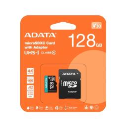 Tarjeta micro sd adata 128gb cl10 + adaptador sd