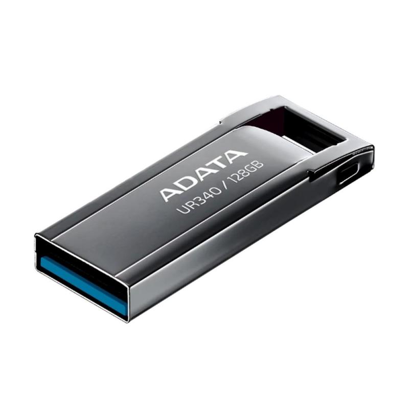 Memoria usb 3.2 adata ur340 128gb negro metalico