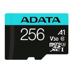 Tarjeta micro sd adata 256gb cl10 + adaptador sd