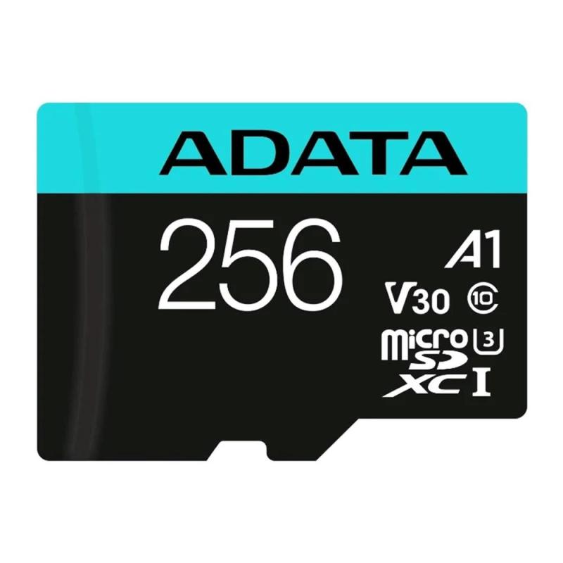 Tarjeta micro sd adata 256gb cl10 + adaptador sd