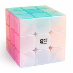 Cubo de rubik qiyi 3x3 warrior jelly stk - Imagen 1