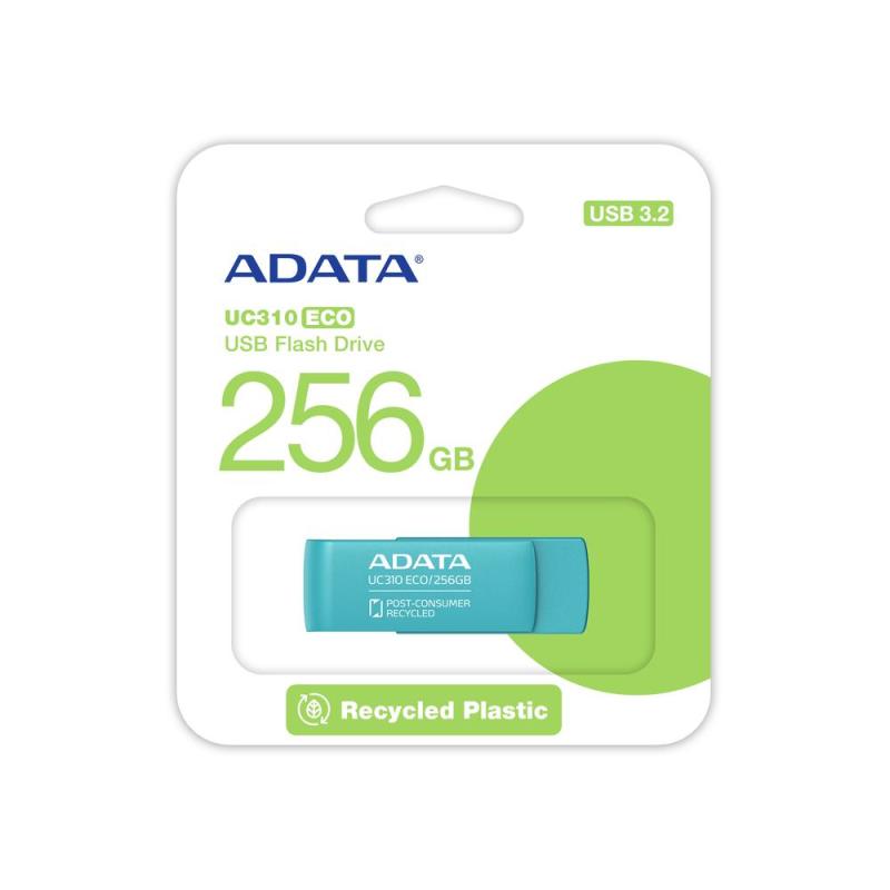 Memoria usb 3.2 adata uc310 256gb eco - friendly