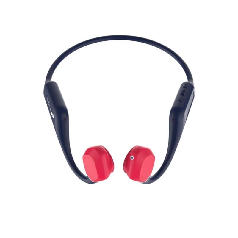 Auriculares leotec earphones inalambrico azul - rojo