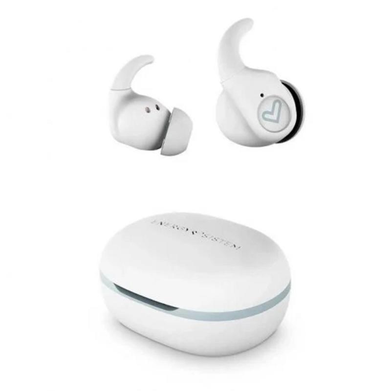 Auriculares energy sistem high jump inalambrico blanco