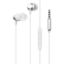 Auriculares energy sistem metallized jack 3.5mm blanco