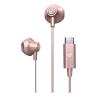 Auriculares energy sistem easypods usb tipo c oro rosa