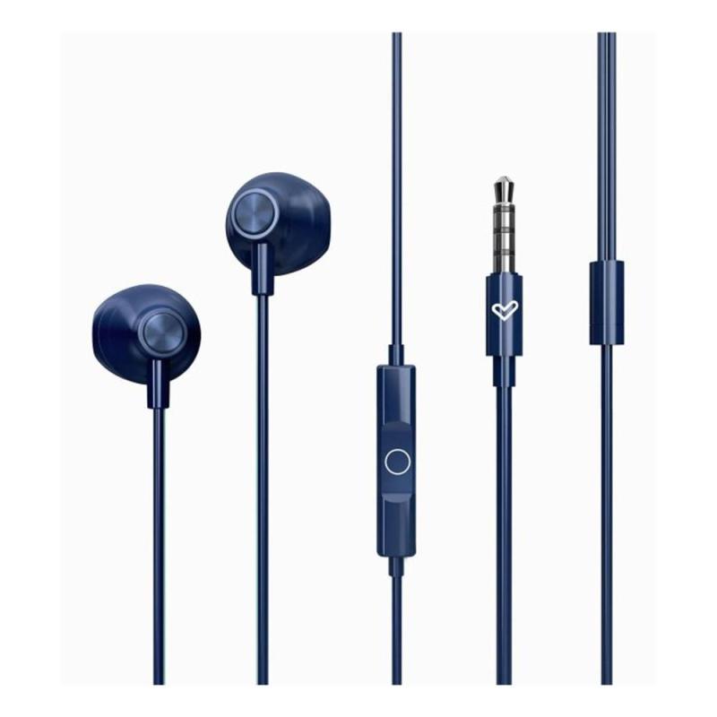 Auriculares energy sistem easypods jack 3.5mm azul