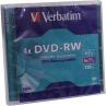 Verbatim dvd - rw 4.7gb 4x tarrina 5 unidades advanced serl