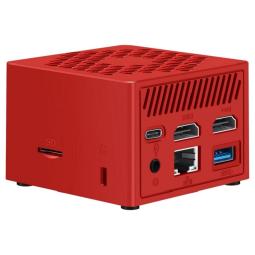 Mini ordenador leotec lempc14r n100 16gb 256gb rojo