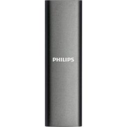 Disco duro externo ssd philips fm02ss030p 2tb m.2 usb tipo c